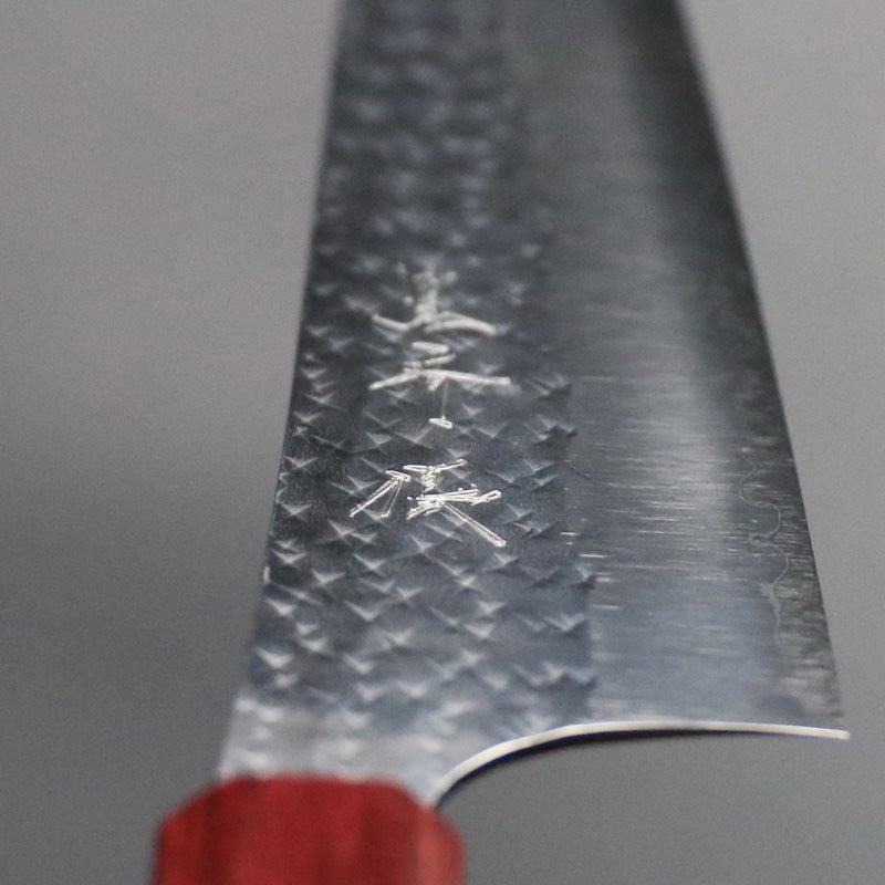 黒崎優 「閃光・鋭」牛刀 包丁 210mm 紫檀八角柄赤桂 – HAGAKURE