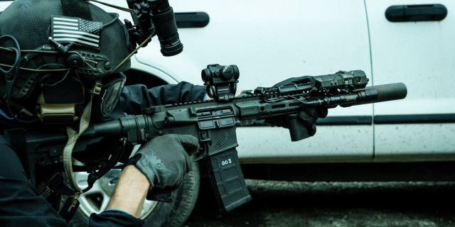 Angrygun マルイ MWS GBB用Vltor MUR-1Aスタイル アッパーレシーバー