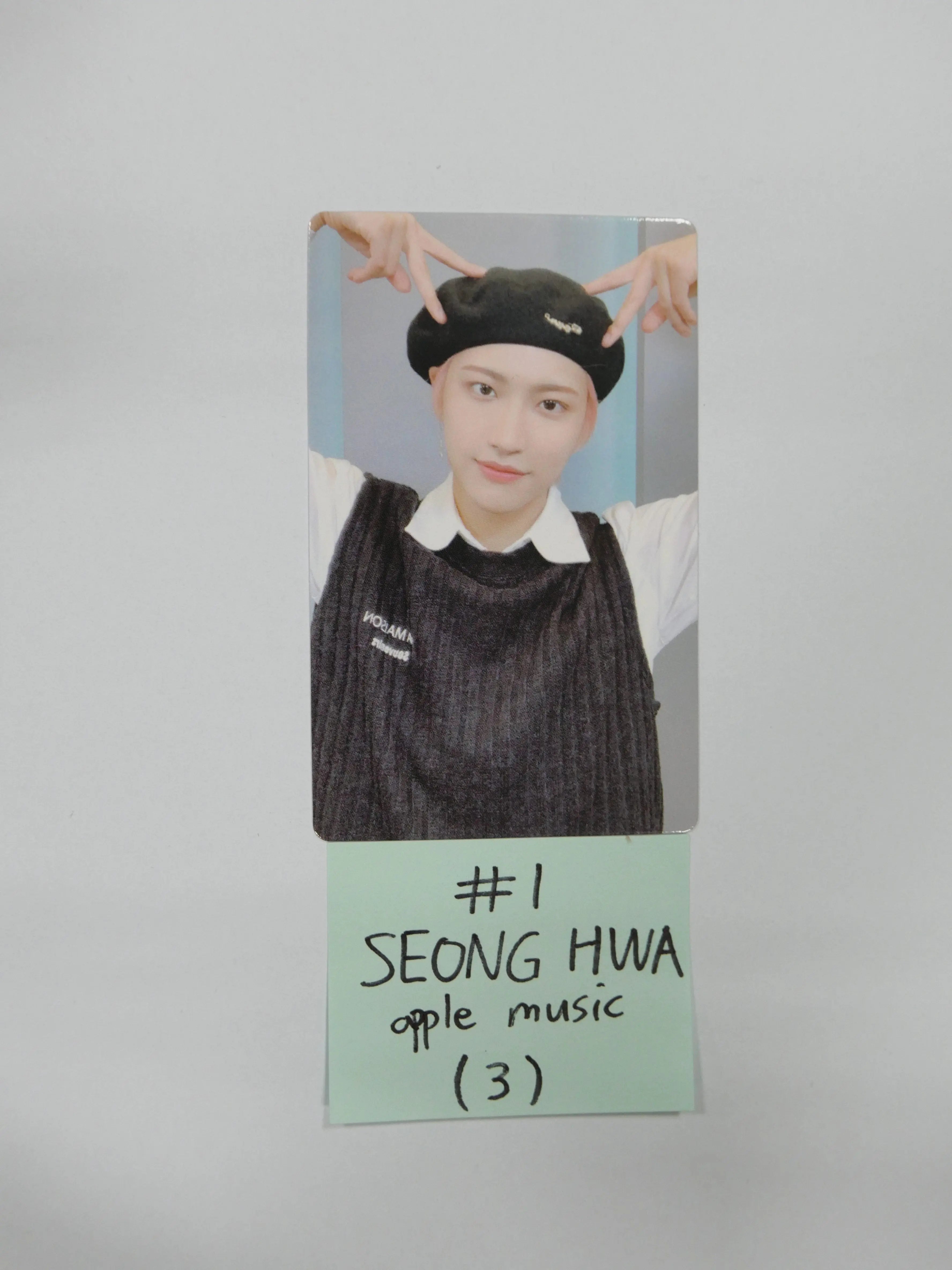 ATEEZ ソンファ トレカ applemusic ateez ソンファApple musicトレカ