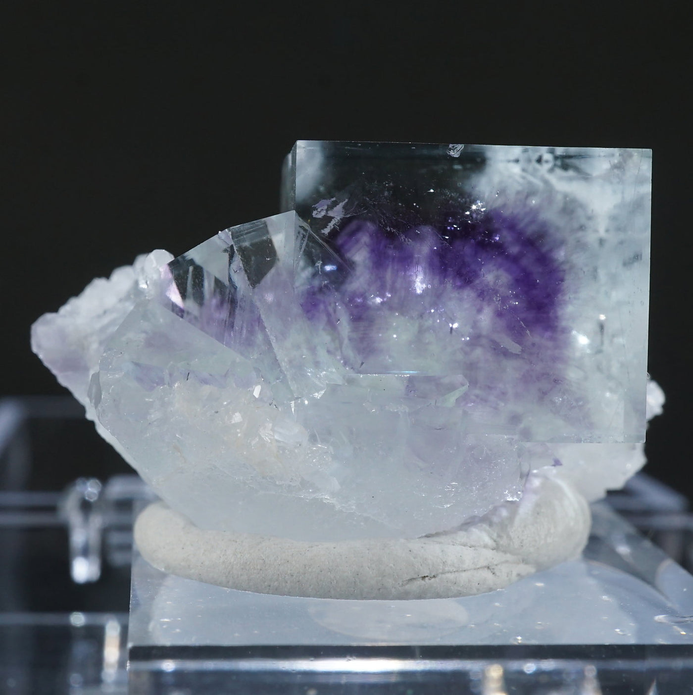 中国 浙江省産 フローライト・水晶 – 天然石ハッピーギフト