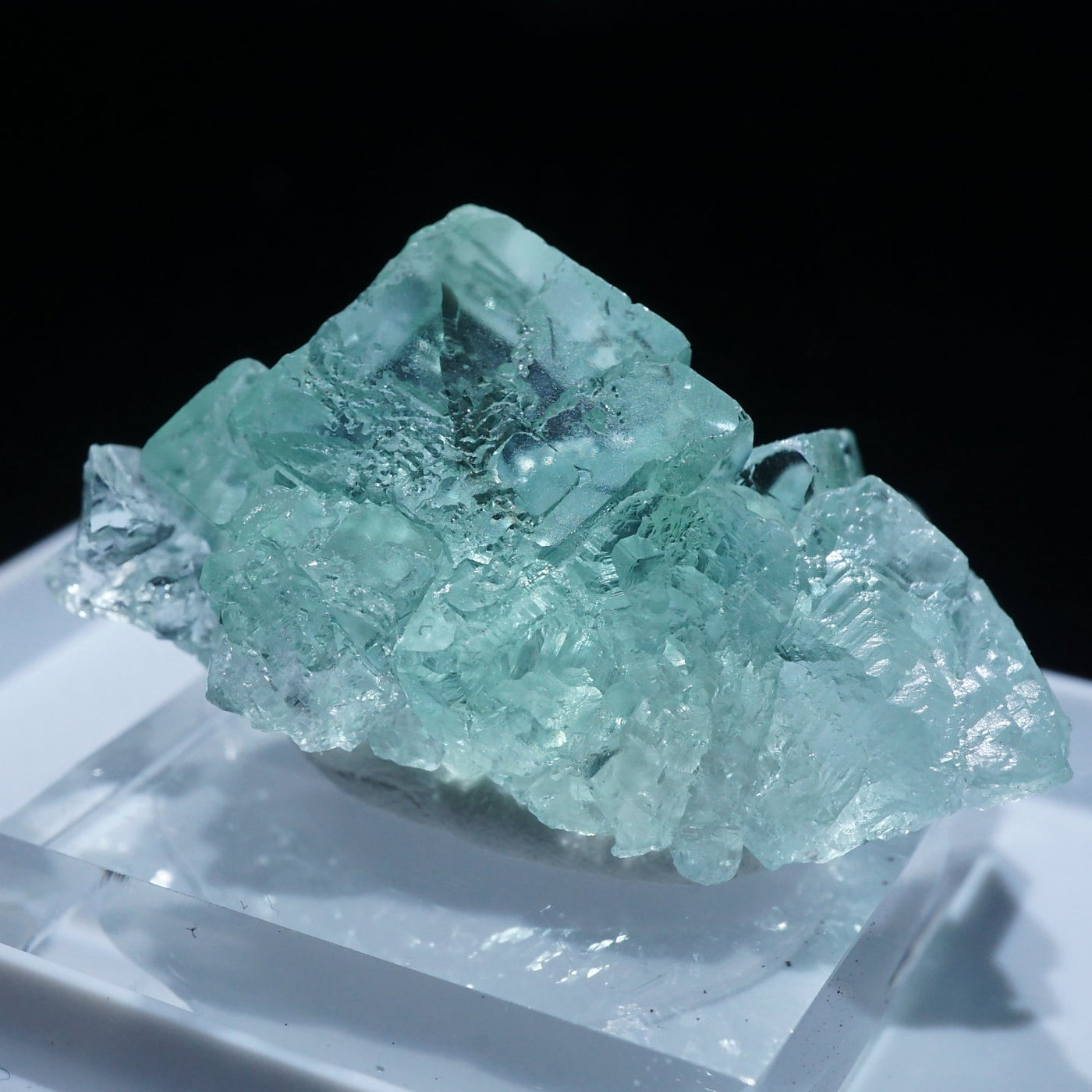 中国 湖南省 シャンファーリン産 グリーンフローライト – 天然石