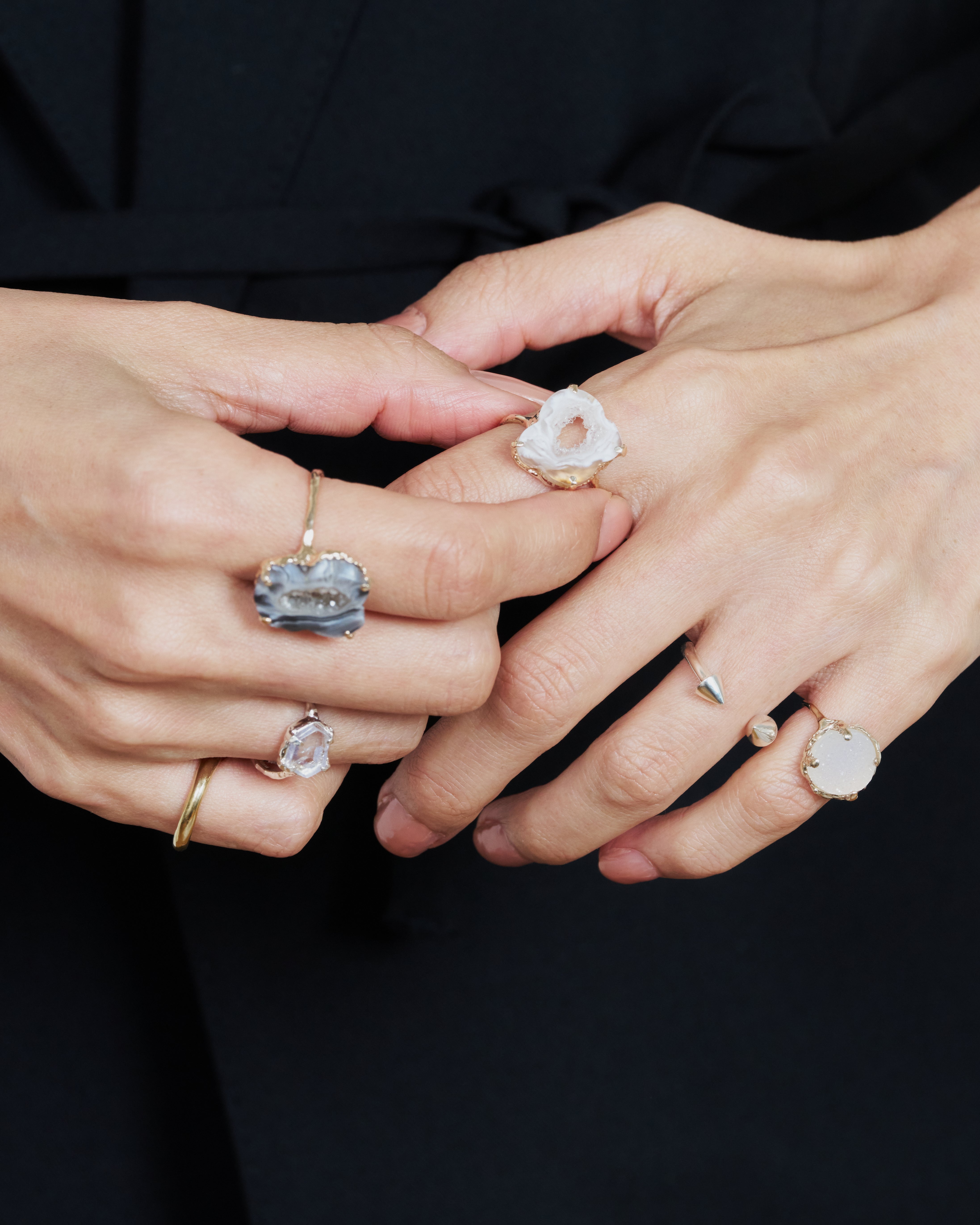 デュモルチェライトインクォーツリング – Haruka Ozone online store