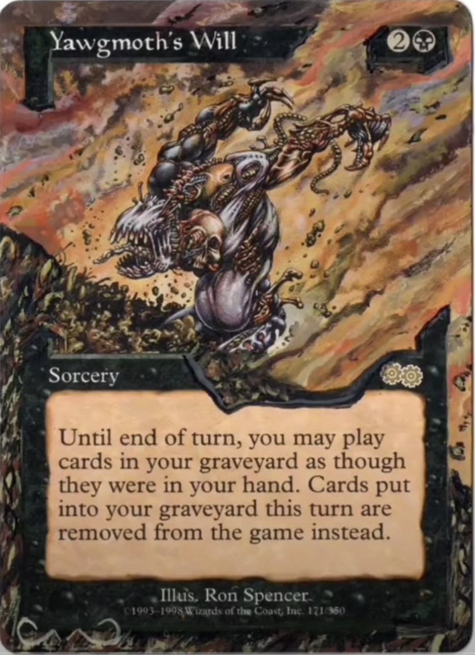 最大の過ち！「ヨーグモスの意志」拡張アートメイキング【mtg動画