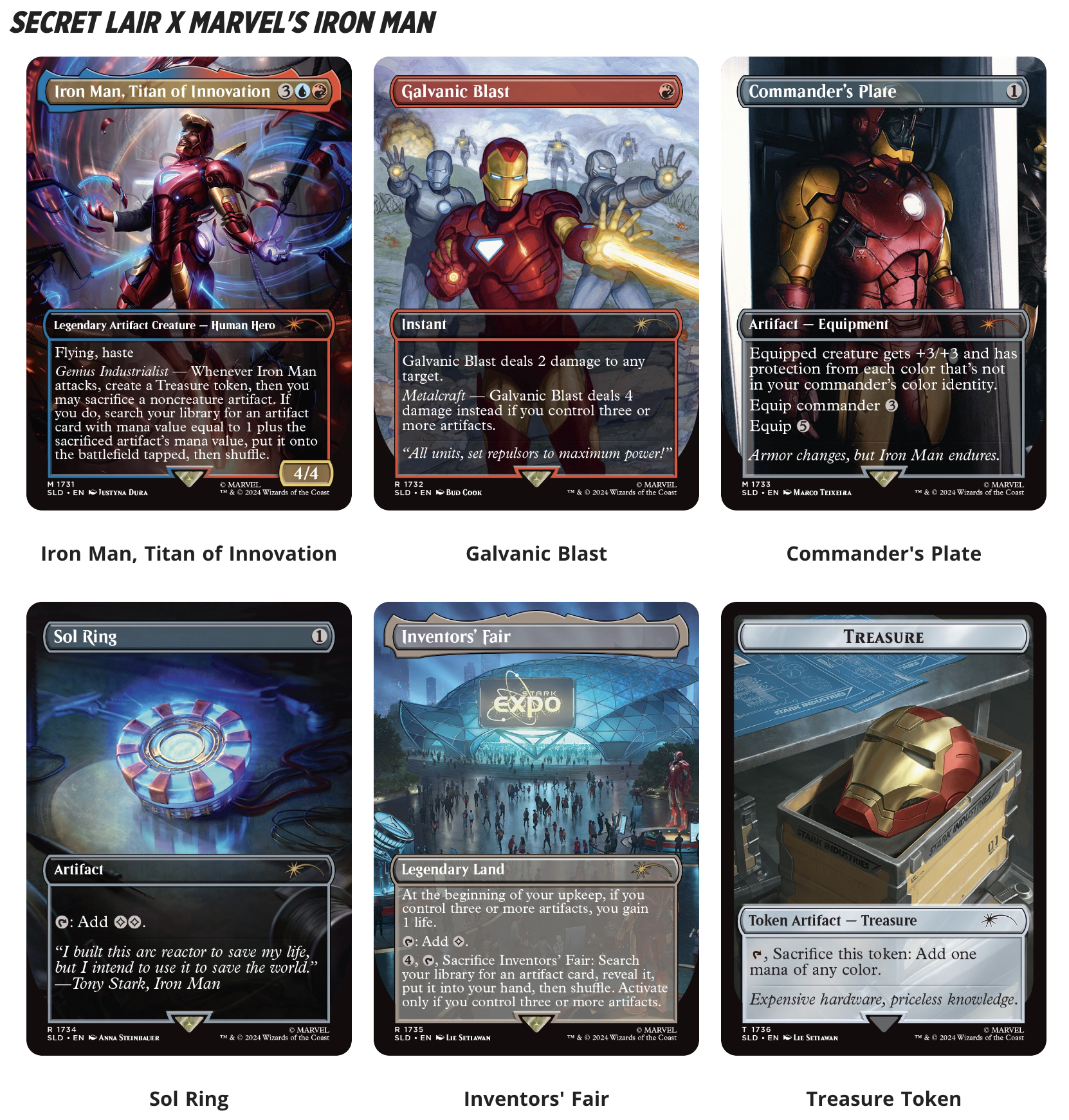 Secret Lair】Marvelのヒーローとコラボしたカード色々！「Marvel