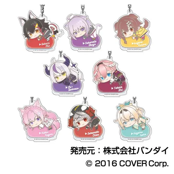 ハセ・プロ｜hololive はぐみーつ ぷらぷらアクリルキーホルダー E BOX