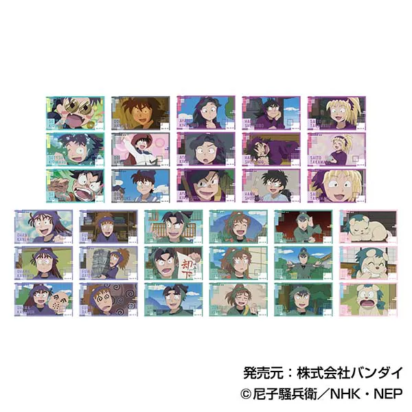 ハセ・プロ｜忍たま乱太郎 メモリーカットステッカー B BOX