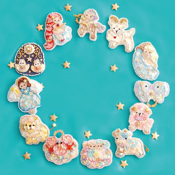 鳩みう子 | ファンシー☆︎メルヘン百貨店のキラキラビーズ刺繍