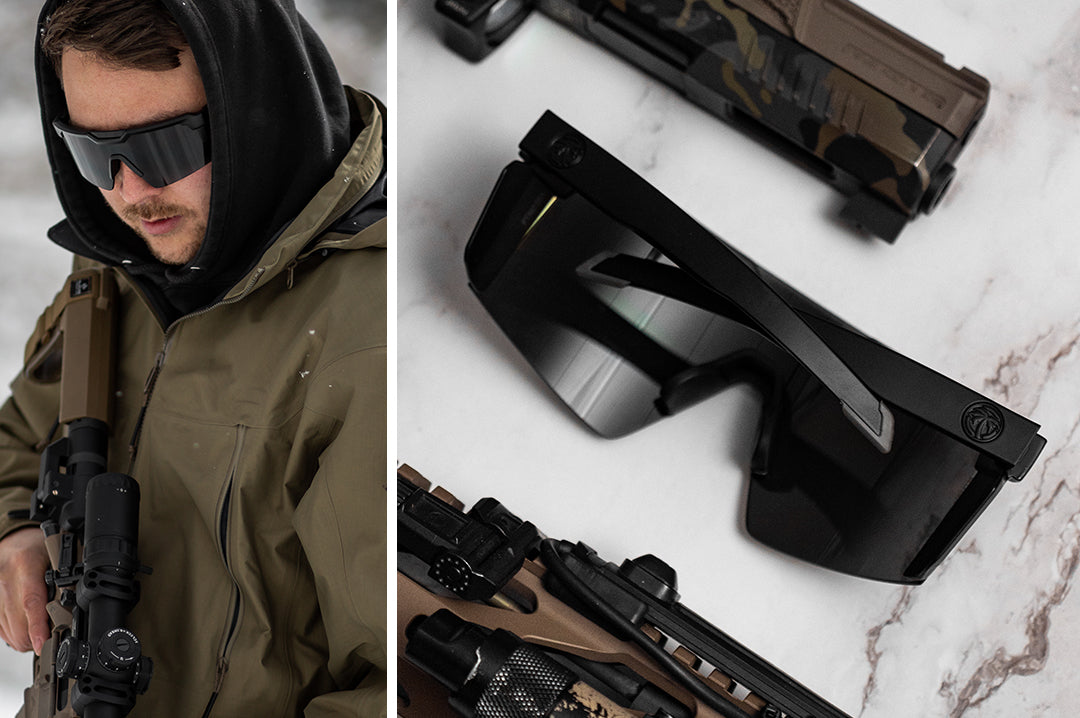 Future Tech Sunglasses: Black Z87+ | Heat Wave Visual