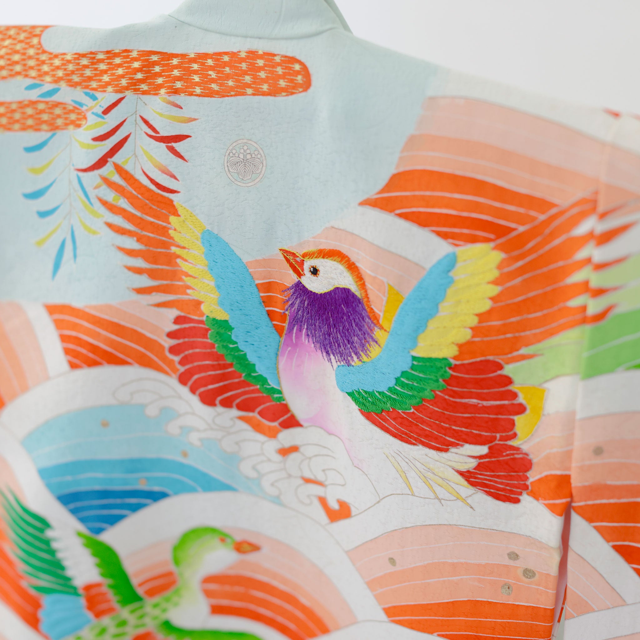 七五三】アンティーク着物 3歳（七色鳥）セット｜heartmelt