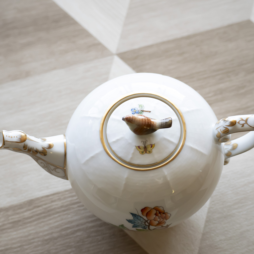 ヴィクトリア・プレーン] ミニティーポット トリ