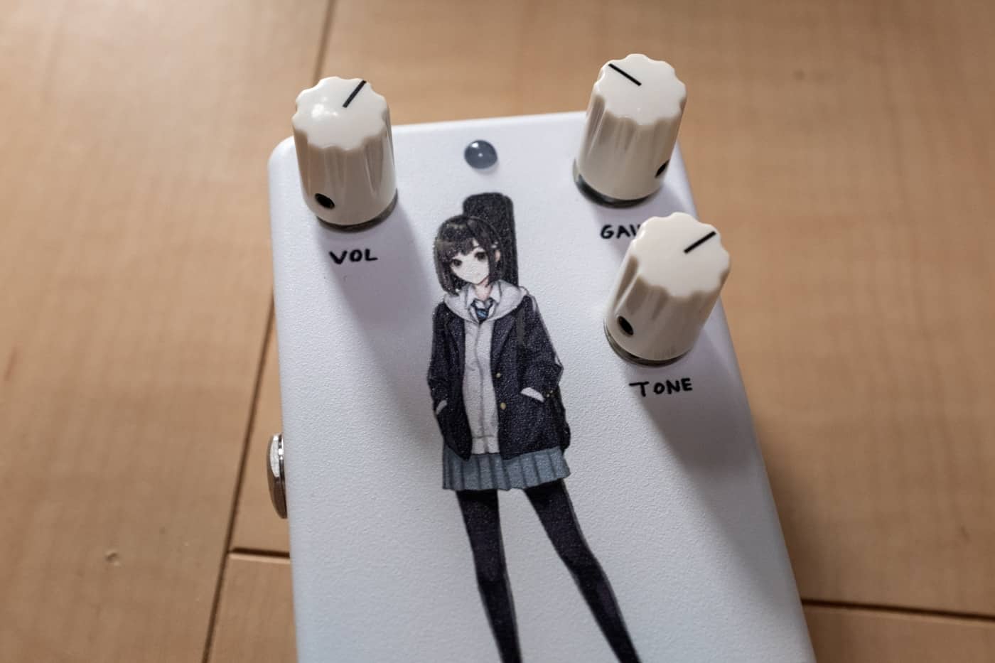Animals Pedal Custom Illustrated Major Overdrive by あしやひろ