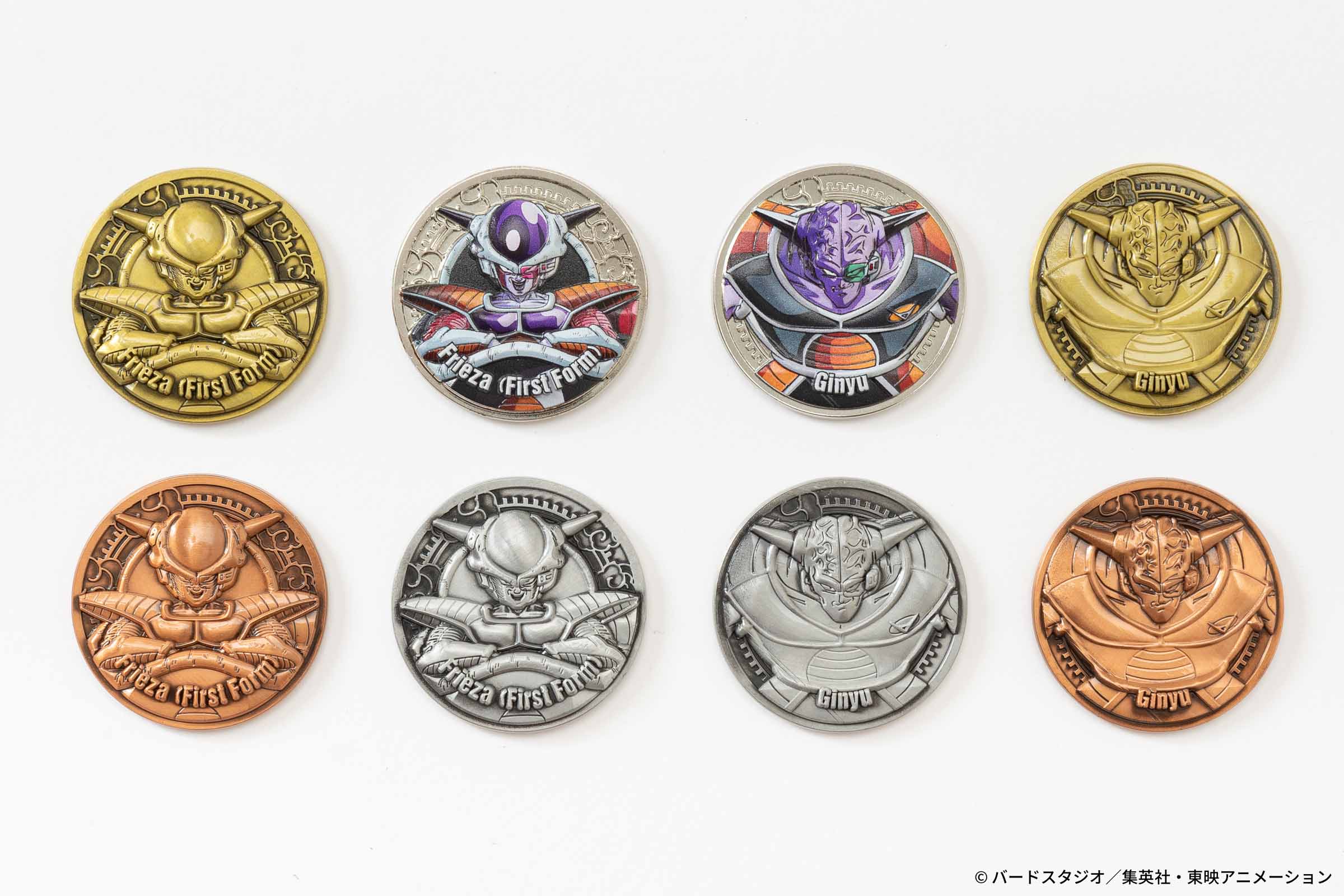 ドラゴンボールZ」のキャラクターたちをこだわりのレリーフで表現した