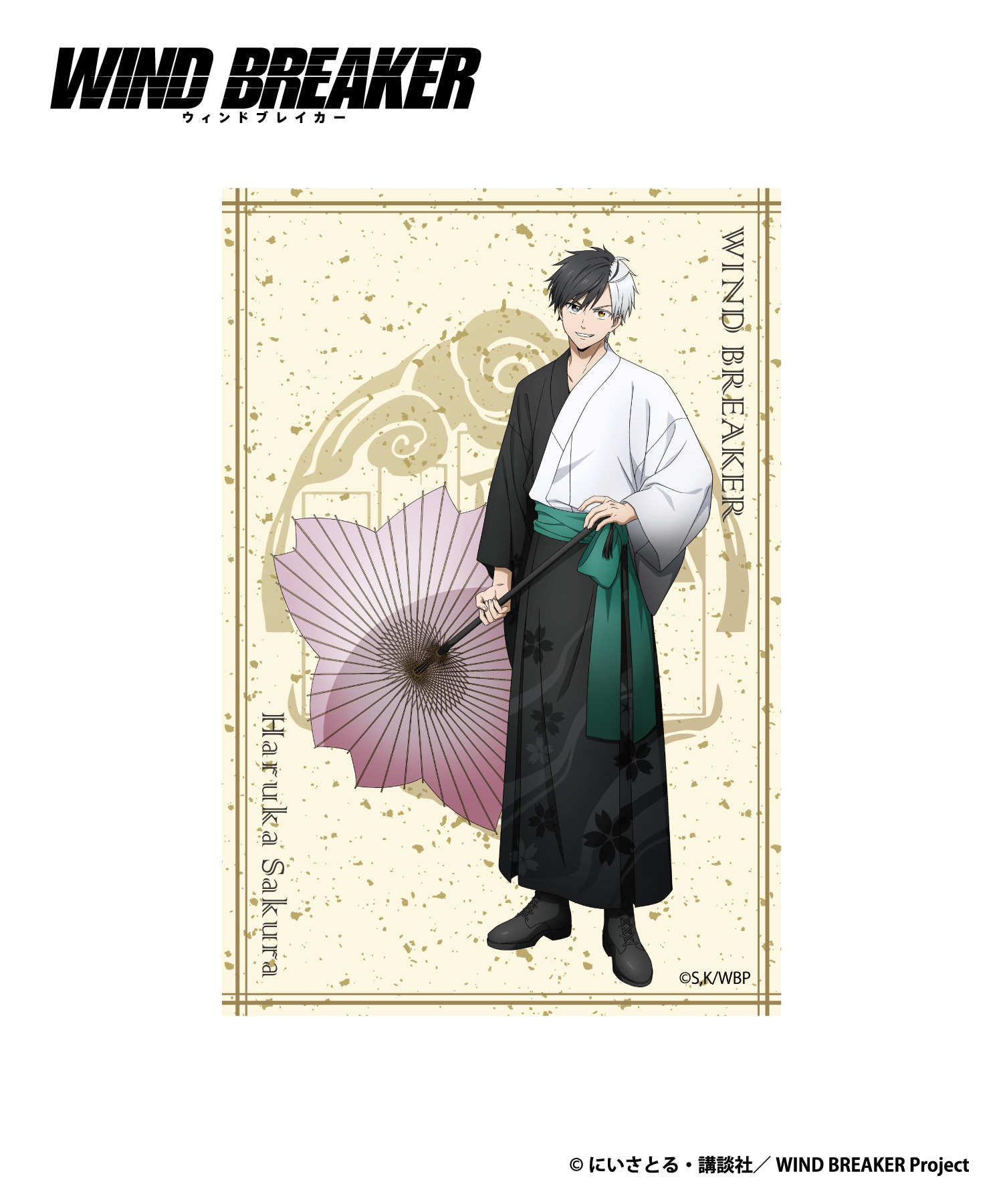 TVアニメ『WIND BREAKER』ブック型フォトカードセット_桜遥｜HICUL