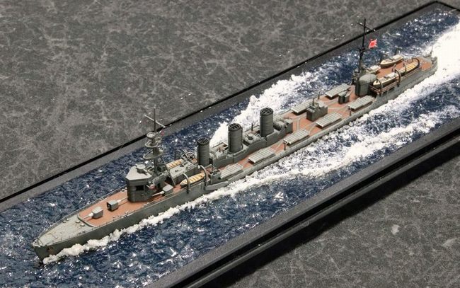 模型誌作例43】1/700重雷装巡洋艦「大井」 – 艦船模型製作代行モデル