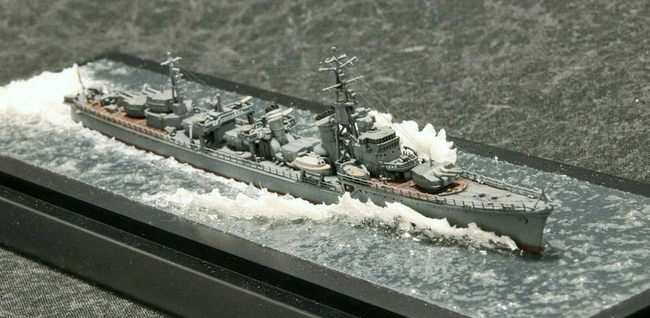 模型誌作例54】1/700駆逐艦「島風」 – 艦船模型製作代行モデル