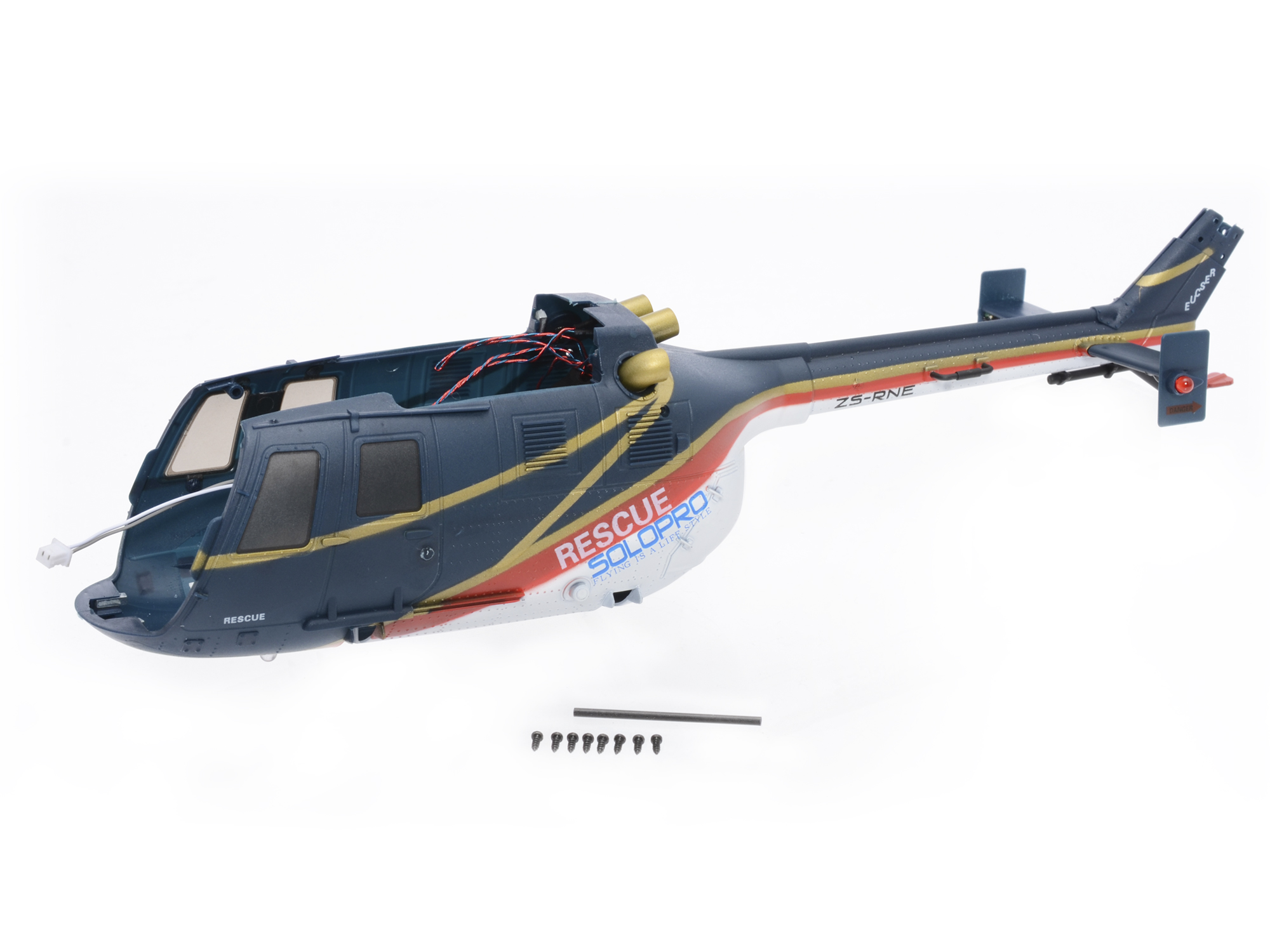 2.4GHz 6ch 小型電動ヘリコプター SOLO PRO 135 BO-105 [ソロ・プロ135