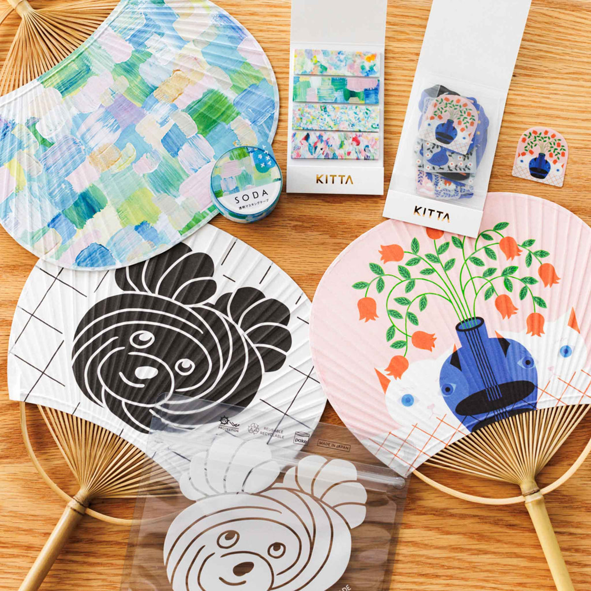 HITOTOKIオリジナルうちわ クマッキー｜HITOTOKI公式オンラインストア