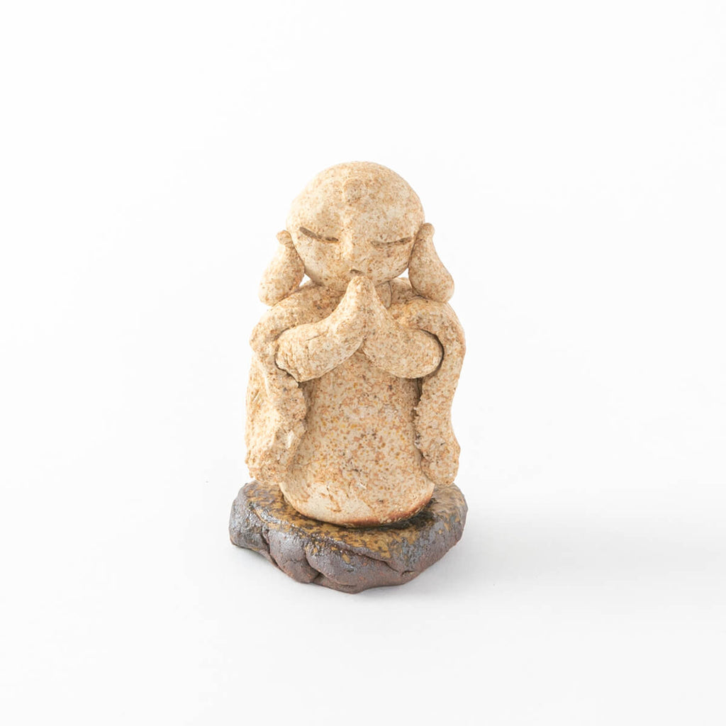 お地蔵様 焼きしめ 小