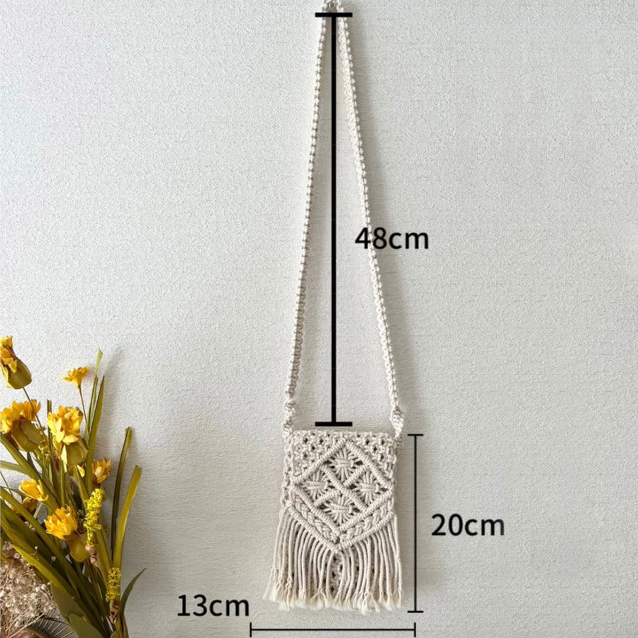 Macrame Ciconia / マクラメショルダーバッグキット – Craftie Home