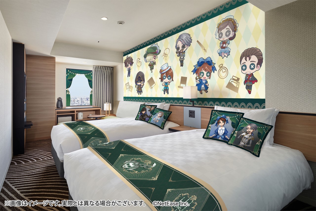 IdentityV第五人格 プリンスホテルコラボ 缶バッジ ポストマン2個