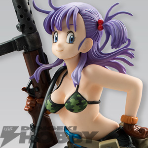 食玩『ドラゴンボールスタイリング』のプレミアムバンダイ限定版ブルマ