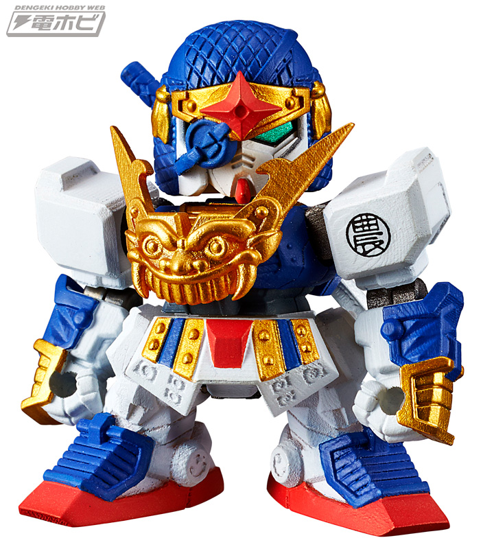 SD戦国伝・武者七人衆編を飾った名脇役たちが集結！ガシャポン戦士DASH