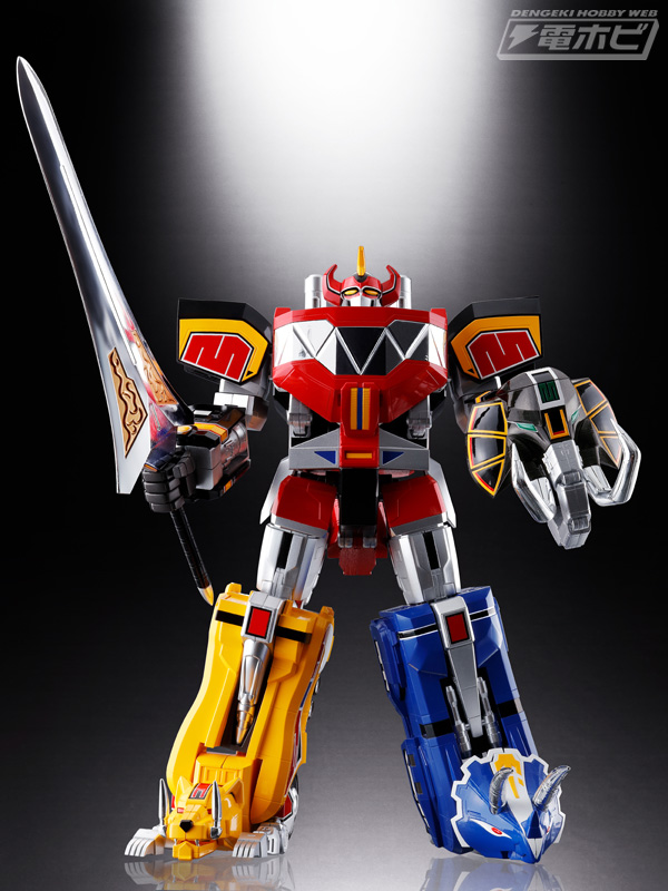 恐竜戦隊ジュウレンジャー』の大獣神が、超合金魂で復活！ | 電撃