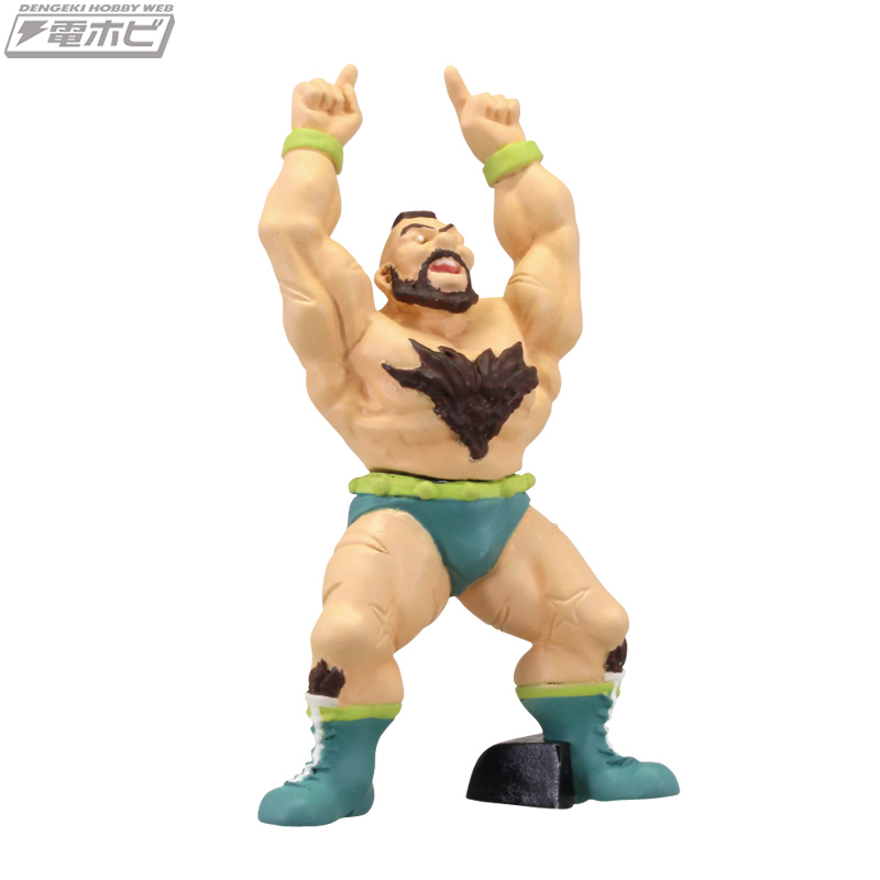 ストⅡ』の赤きサイクロン「ザンギエフ」がデスクトップフィギュアに