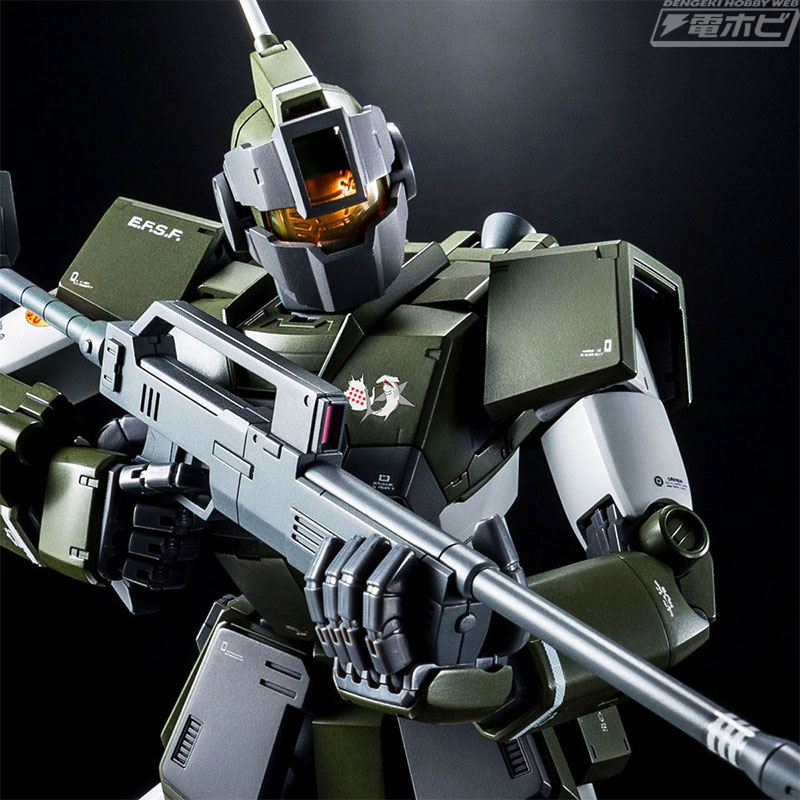機動戦士ガンダムMSV』MG 1/100 ジム・スナイパー カスタムがテネス
