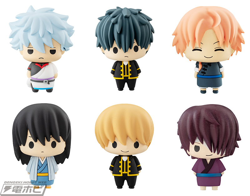 ワンピース』や『銀魂』、『ナルト』のキャラがデフォルメフィギュアに