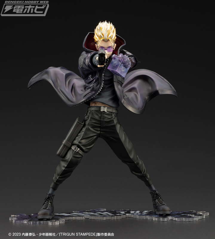 TRIGUN STAMPEDE』黒く変化したヴァッシュを再現！「ARTFX J