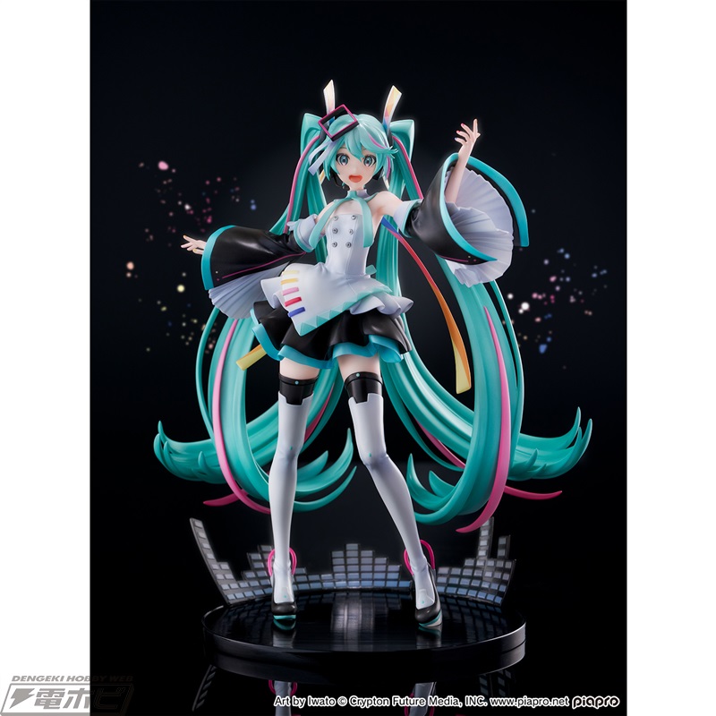 岩十氏が描き下ろした初音ミクが1/7スケールフィギュアになって登場