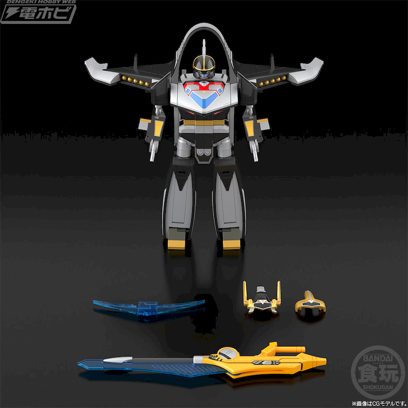 未来戦隊タイムレンジャー』タイムシャドウがSMPシリーズでプラモデル