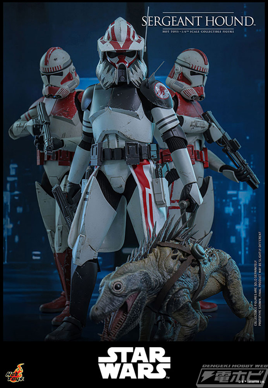 スター・ウォーズ／クローン・ウォーズ』のサージェント・ハウンドが