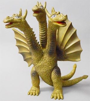 キングギドラ ソフビ・山勝【41】 | ホビービルドプラスキングギドラ