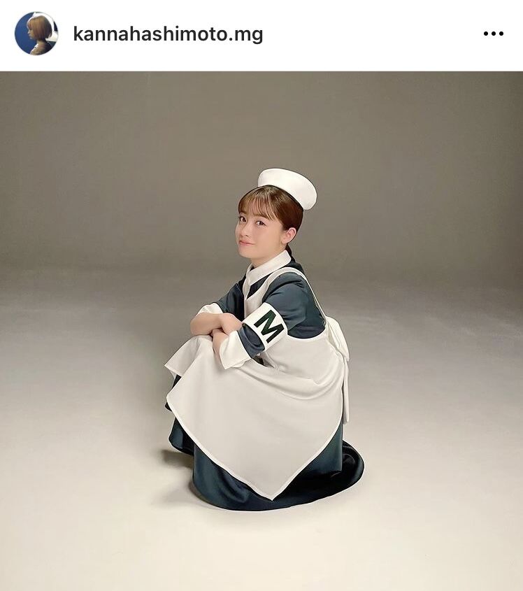 橋本環奈、メンソレータムのナース帽ショットが「ヤバ…可愛いすぎ