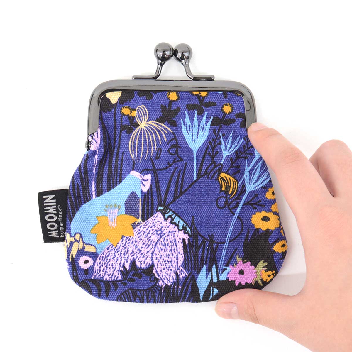 Moomin ムーミン Martinex マルティネックス がま口ポーチ ( バター