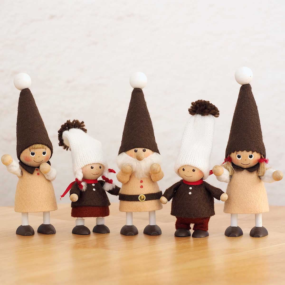 NORDIKA nisse ノルディカ ニッセ クリスマス 木製人形 ( 女の子