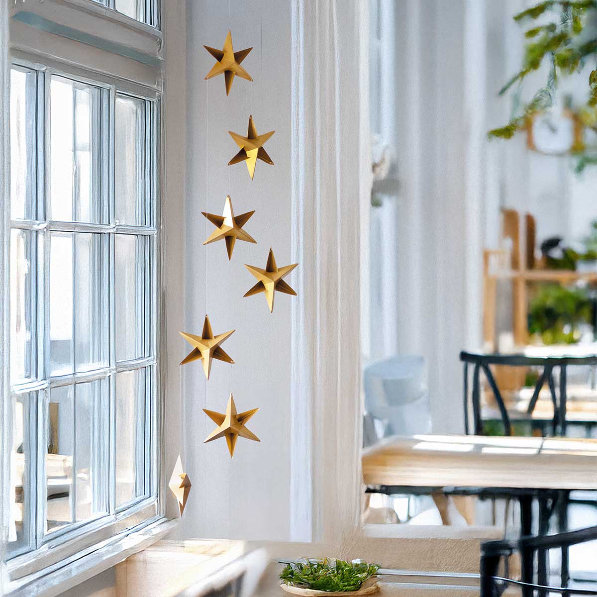 Livingly リビングリー スターモビール ( ゴールド / ミニ )｜北欧雑貨