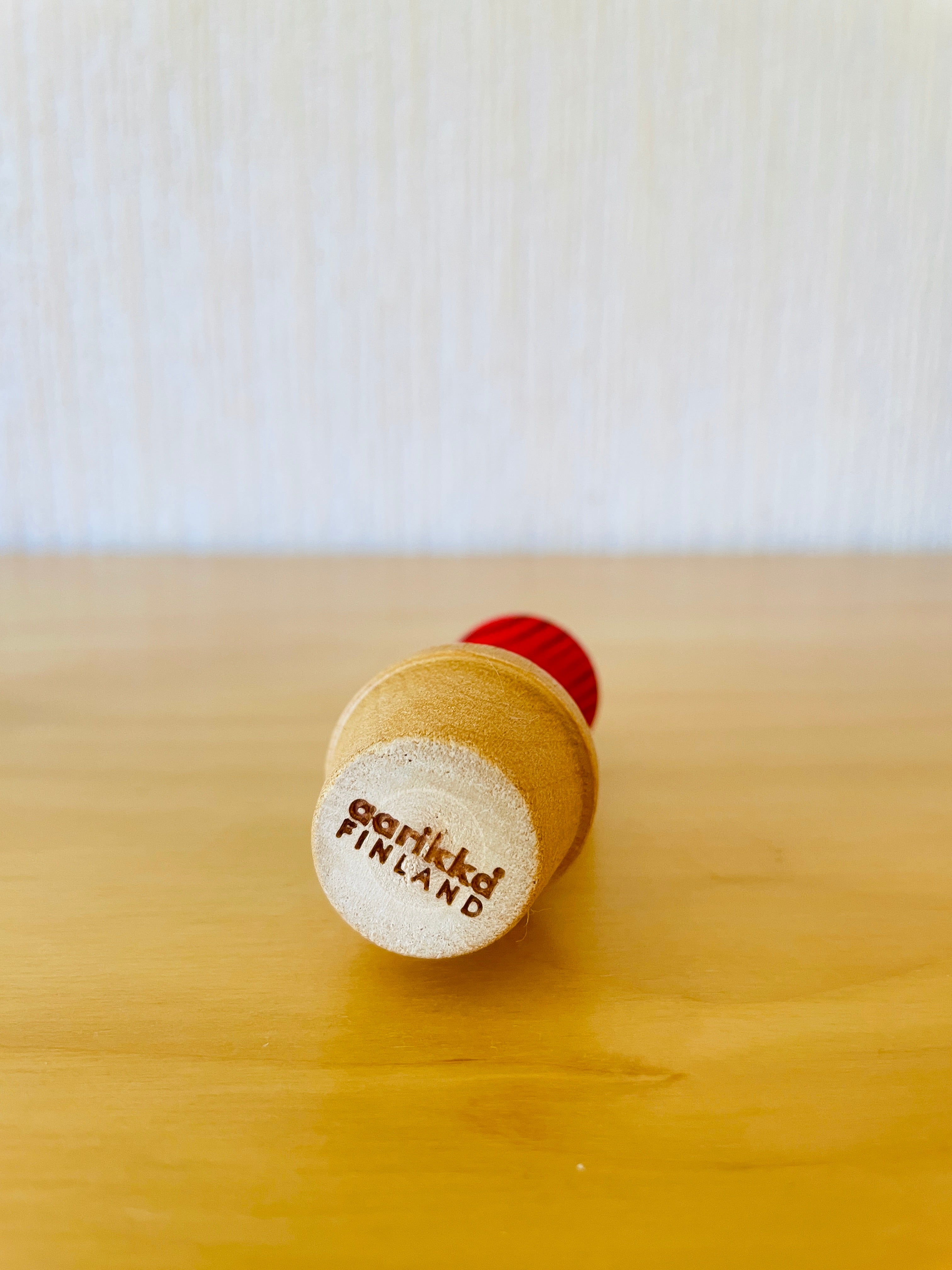 Aarikka/アーリッカ/チューリップのオブジェ/木製/レッド – Wasurenagusa