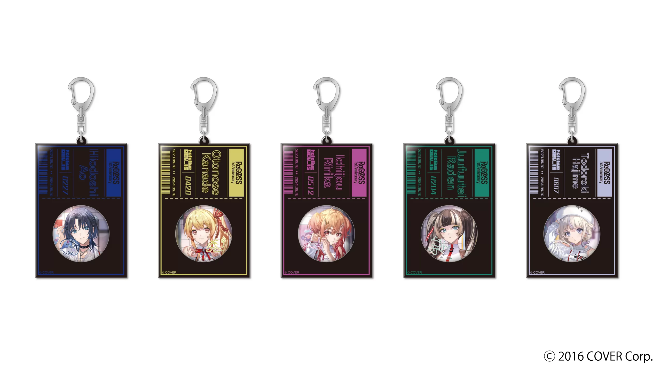 hololive DEV_IS」所属の「ReGLOSS」が1st Album『ReGLOSS』の発売決定