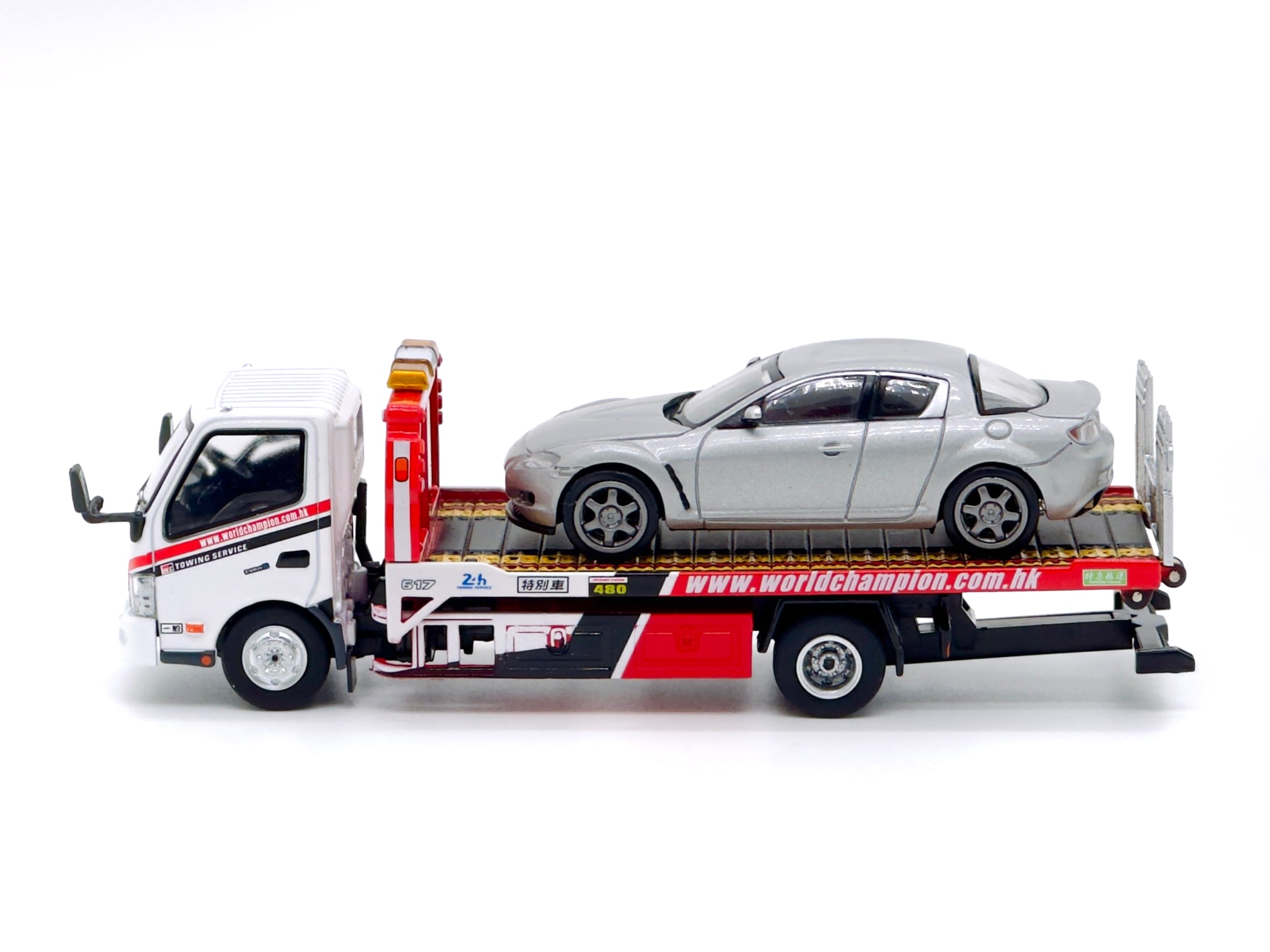 Preorder] Unique Model × Tiny City HINO 300 World Champion Tow