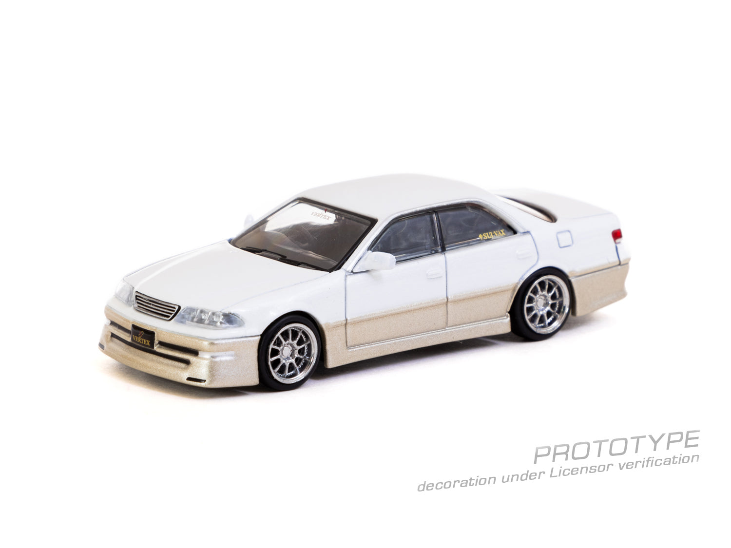 1/64 トヨタJZX100 VERTEX風エアロキット 関村改完成品 1/64 トヨタJZX100