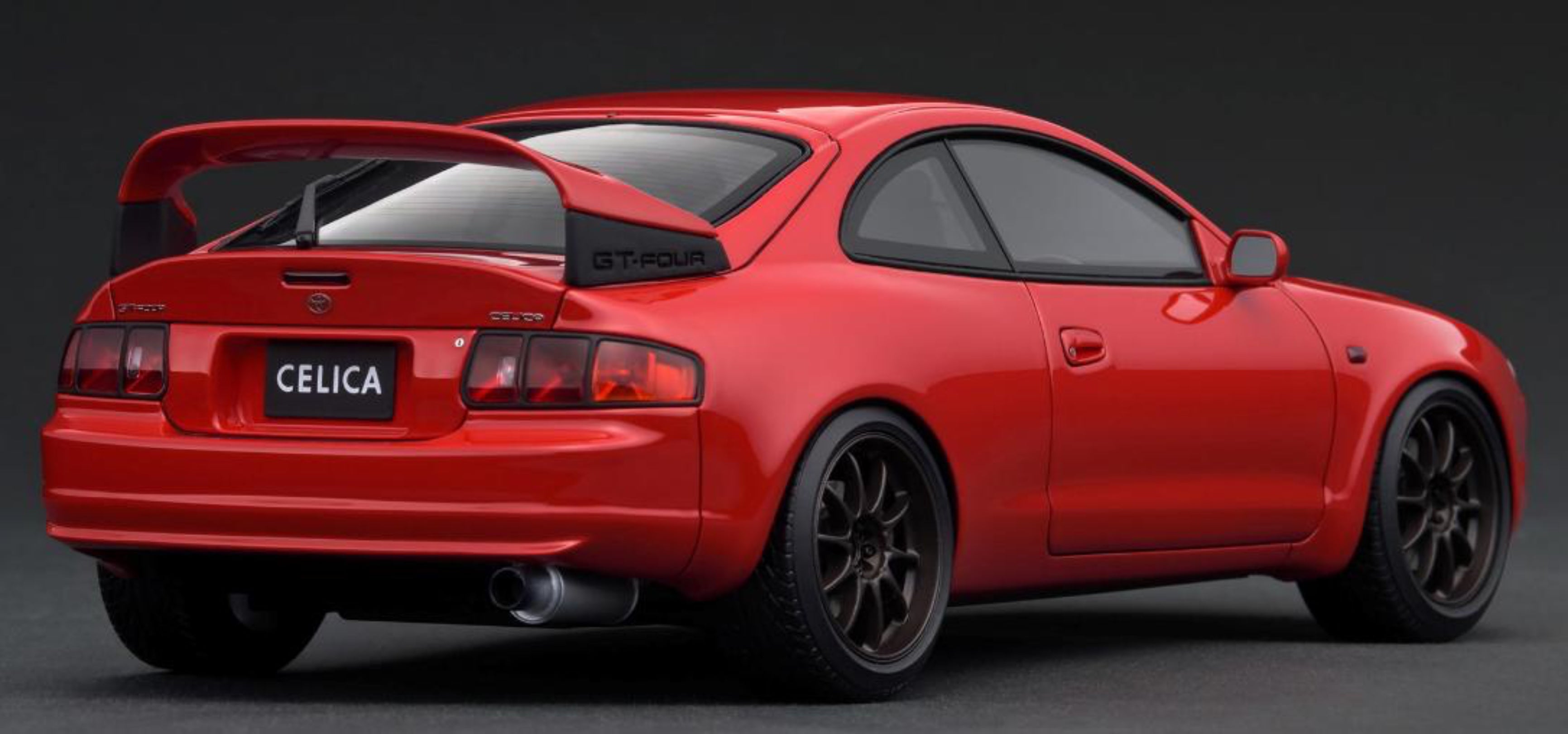 Ignition Model 1:18 Toyota Celica GT-FOUR (ST205) Red IG3677