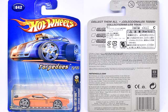 HW黒歴史】2005年TORPEDOESシリーズについて＆1971 DODGE CHARGERの