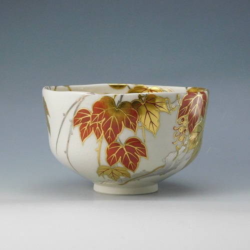 五代 真葛香斎 蔦之絵 茶碗 | いとう鳳凰堂古美術店