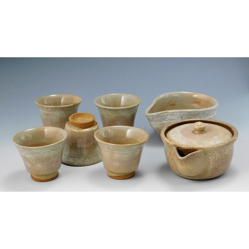 十一代 田原陶兵衛 萩焼煎茶器 | いとう鳳凰堂古美術店