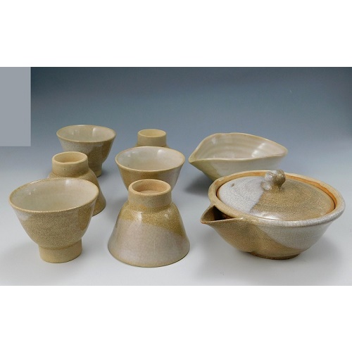 十三代 坂田泥華 萩焼煎茶器 | いとう鳳凰堂古美術店