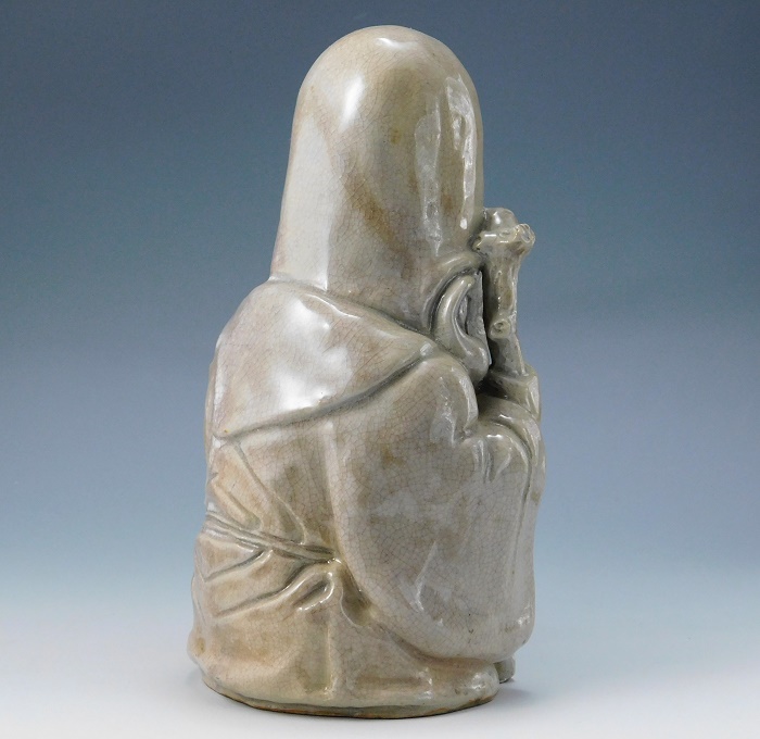 坂ミキ子 萩寿老人置物 | いとう鳳凰堂古美術店