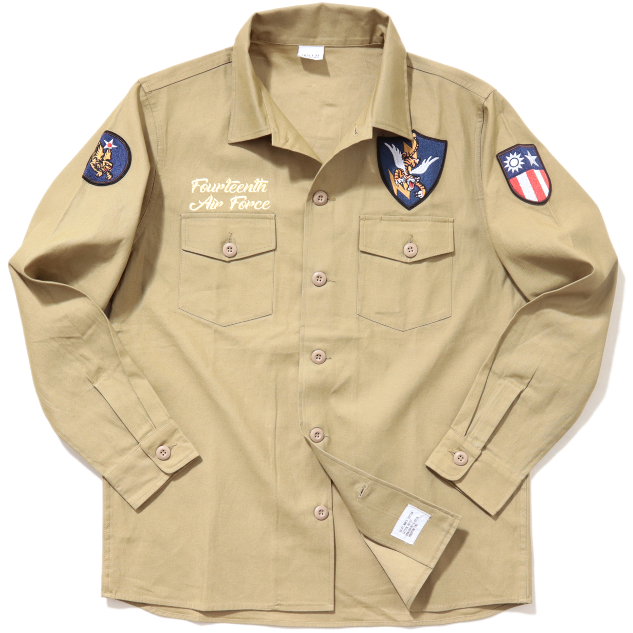 アメリカ合衆国義勇軍の伝説的部隊に彩られた『パッチアーミーシャツ